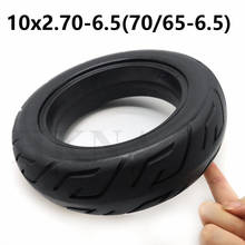 Neumático sólido de 10 pulgadas, neumático grueso y resistente al desgaste para Scooter Eléctrico, equilibrio, piezas de coche, 10x2.70-6,5, 70/65-6,5 2024 - compra barato