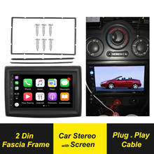 Radio con GPS para coche, reproductor con Android, Audio, Fascia, estéreo, Marco, bisel, 2 Din, para RENAULT Megane II 2002-2009 2024 - compra barato