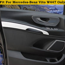 Accessories For Mercedes-Benz Vito W447 2014 2015 2016 2017 2018 Front Door Doorknob Handle Bowl Strip Molding Cover Kit Trim 2024 - buy cheap