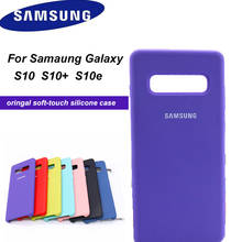 Samsung-capa de silicone original para celular, capinha 360 com proteção à prova de choque para galaxy s10, g973, s10 plus, g975, s10e, g970 2024 - compre barato