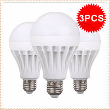 3pcs/lot LED E27 E14 LED Bulb LED Lamp AC 220V  5W 7W 9W 12W 15W  Cold/Warm White Lampada LED Spotlight Table Lamp Lamps Light 2024 - buy cheap