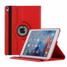 Для iPad Air 2 Чехол с поворотом на 360 градусов из искусственной кожи флип-чехол Чехол для ipad 9,7 чехол для ipad 6-го поколения Чехол air 1 2018 9,7 2024 - купить недорого