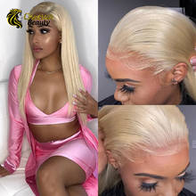 Transparent 613 Blonde Lace Front Wig Straight Human Hair Wigs Lace Front Wigs Brazilian Remy Lace Frontal Wig 2024 - buy cheap