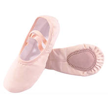Kids Dance Slippers Adult Professional Canvas Soft Sole Ballet Shoes Girls Women Children Ballet Slippers 2024 - buy cheap