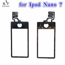 10 шт. абсолютно новый сенсорный экран стеклянный объектив с дигитайзером панель белый черный для iPod Nano 7 7th Gen ЖК-дисплей запасные части 2024 - купить недорого