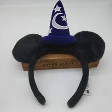 Diadema con orejas de MICKEY, Gorro con orejas de peluche 2024 - compra barato