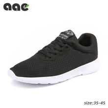 Fashion Men Black Sneakers Breathable Casual Shoes Mesh Soft Jogging Tennis Mens Shoes Summer Light Couples Running Shoes Women 2024 - buy cheap