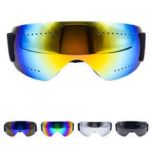 Gafas de esquí UV400 para hombre y mujer, lentes de esquí antiniebla, a prueba de viento, para Snowboard y Snowboard, Unisex 2024 - compra barato