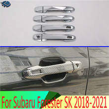 For Subaru Forester SK 2019 Decorate Accessories ABS Door Handle Cover  Catch Cap Trim Molding Accessories 2024 - buy cheap