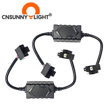 CNSUNNYLIGHT H4 H13 H7 H8 H11 HB3 9005 HB4 9006 decodificador LED Resistor Canbus adaptador arnés para bombillas de faros sin Error 2024 - compra barato