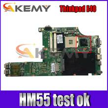 Akemy-placa base para portátil DA0GC5MB8F0, compatible con Lenovo Thinkpad E40, 63Y2134, 63Y1598, PGA989, HM55, 100%, prueba de trabajo 2024 - compra barato
