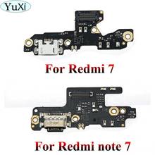 YuXi For Xiaomi Redmi 7 / Note 7 USB Charger Port Flex Cable Charging Dock Connector PCB Board Ribbon Flex Cable Repair Parts 2024 - buy cheap