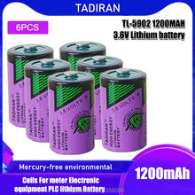 6 шт. новый оригинальный TADIRAN ER14250 14250 1/2AA 3,6 V TL-5902 PLC промышленное автоматическое оборудование CNC машина литиевая батарея 2024 - купить недорого