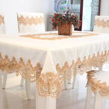 Toalha de mesa de tecido europeu, toalha de mesa de café retangular, toalha para forno de micro-ondas 2024 - compre barato