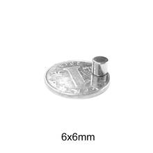 20~300pcs 6x6 mm N35 Round Strong Powerful Magnets 6mm x 6mm Neodymium Magnet Dia 6x6mm Permanent NdFeB Magnets Disc 6*6 mm 2024 - buy cheap