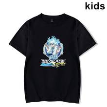 3 a 14 anos crianças t camisa beyblade explosão evolução camiseta de manga curta menino/meninas tshirt dos desenhos animados teen t camisas roupas criança 2024 - compre barato