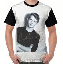 Robbie Kay autograph Graphic T-Shirt men tops tee women t shirt men funny print O-neck Short Sleeve tshirts 2024 - buy cheap