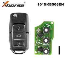 Xhorse VVDI2 XKB506EN Fio VVDI2 3 Botões do Controle Remoto Chave para VVDI Ferramenta Chave 10 pçs/lote 2024 - compre barato