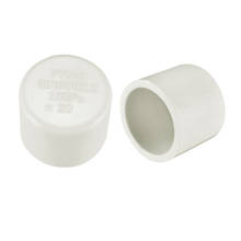 Uxcell-accesorio de tapa de tubo de PVC, tapas de extremo externo de enchufe deslizante, 2 piezas, 20mm 2024 - compra barato