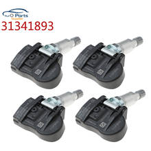 Датчик давления в шинах TPMS 31341893 31341171 313418930 4 шт., датчик давления в шинах для Volvo C30 C70 S40 S60 S70 S80 V40 V50 V60 XC60 XC70 XC90 2024 - купить недорого