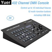 432 Channel DMX Controller Stage Lighting Console Control Up to 12Pcs LED Par Moving Head Lights Dj Light Music Free Shipping 2024 - buy cheap