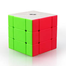 New Qiyi Fisher Cube Puzzle 3x3 Strange-shape Magic Cube Cubo Magico Learning Educational Toys For Children Stickerless or Black 2024 - buy cheap