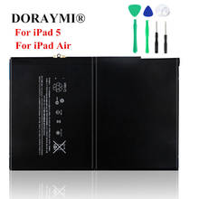 Bateria da tabuleta de doraymi para o ar do ipad 5 a1474 a1475 a1484 substituição batterie 8827mah ipad5 bateria de polímero de lítio de alta qualidade 2024 - compre barato