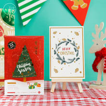 30 Pcs/Set Merry Christmas Season Postcard/Greeting Card/Message Card/Xmas And New Year Gift 2024 - buy cheap