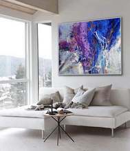 Canvas Wall Art Palette Knife Modern Contemporary Art Large Abstract Artwork Office Living Room Decor Handmade Acrylic Painting 2024 - buy cheap