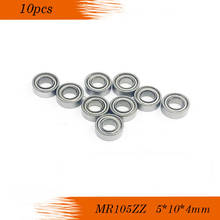 10pcs MR105 MR105ZZ ABEC-5 P5 Metal Sealed Shielded Miniature Mini Bearing Ball 5 X 10 X 4mm Deep Groove Ball Bearings 2024 - buy cheap