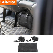 SHINEKA Sting Tidying для Jeep Wrangler многофункциональная сумка для хранения автомобиля чемодан с инструментами Органайзер аксессуары для Jeep Wrangler 2024 - купить недорого