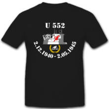 U 552 German Submarine of Type VII C Marine WK 2 Red Devil T-Shirt. Summer Cotton O-Neck Short Sleeve Mens T Shirt New S-3XL 2024 - buy cheap