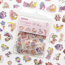 100 PCS /Pack Dream Of Sky Diary Decorative Stickers DIY Scrapbooking Album Stick Label 2024 - buy cheap