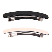 2 Pieces Classi Acrylic Hair Barrettes - Skinny French Barrettes Hair Clips for Women 2024 - buy cheap