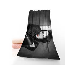 Custom Marilyn Manson Towel Printed Cotton Face/Bath Towels Microfiber Fabric For Kids Men Women Shower Towels 2024 - buy cheap