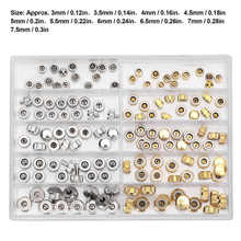 Piezas de corona de reloj de aleación, accesorios surtidos, herramientas de reparación de relojes para relojeros, 3,0-7,5mm, 100 unids/set/Set 2024 - compra barato