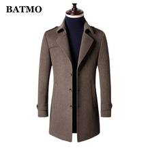 BATMO 2020 new arrival winter wool thicked trench coat men,men's casual wool jackets  2181 2024 - buy cheap