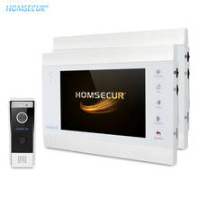 Homsecur-sistema de intercomunicação por vídeo com câmera ahd de 7 polegadas, ahd, ip65, mp, suporte para detecção de movimento, gravação, retrato, transferência de chamada 2024 - compre barato