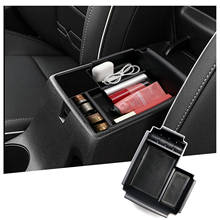 RUIYA-reposabrazos para coche Forte/K3 2020, caja de almacenamiento, contenedor de Control Central, Interior automático, organizar accesorios, negro 2024 - compra barato