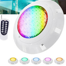 Lámpara LED RGB de 18W, 24W, 36W, 54W para piscina, foco subacuático IP68, luces para estanque con Control remoto, fuente de iluminación de 12V 2024 - compra barato