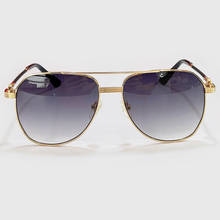 2021 Metal Frame Pilot Sunglasses Women Fashion Luxury Brand Sun Glasses for Women Feminino UV400 Lentes De Sol Mujer 2024 - buy cheap