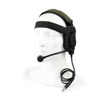 Military Shooting Headset Army Tactical Headsets Airsoft Paintball Wargame CS Communication Headpshone Use with PTT 2024 - buy cheap
