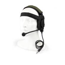 Fones de ouvido tático militar, comunicação cs, airsoft, paintball, conjunto de fones de ouvido para tiro, uso tático com ptt 2024 - compre barato