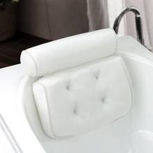 Дышащая 3D сетчатая подушка для ванны спа с присосками, мягкая Водонепроницаемая опора для спины и шеи из подушка для ванны спа пены, аксессуары для ванной комнаты 2024 - купить недорого