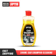 Spta 500ml carro shampoo limpeza rápida pintura líquido de limpeza cera para limpeza superfície da pintura, roda do carro, interior do veículo 2024 - compre barato