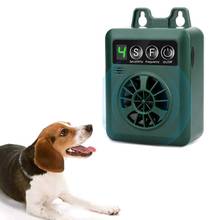Repelente ultrassônico de cães, dispositivo de treinamento doméstico, repelente de latido, luz remota 2024 - compre barato