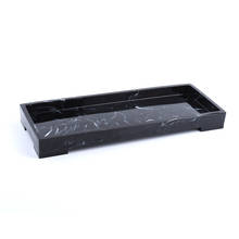 Vanity Tray Black Bathroom Vanity Countertops Toilet Tank Storage Tray, New Home Marble Stone Vanity Tray, Organizer Tray for Cl 2024 - buy cheap