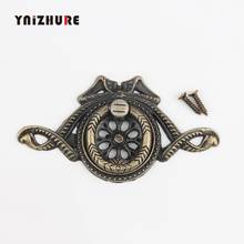 1PC 100*54mm  Antique Ring Handle Traditional Retro Furniture Drawer Cupboard Handle Knob Bronze Pull Furniture Decoration 2024 - buy cheap