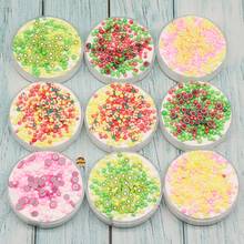 60ml Fruit Chips Beads DIY Cotton Plasticine Mud Clay Slime Educational Toy For Kids Birthday christmas Gift 2022 - buy cheap