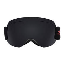 Противотуманные UV400 лыжные очки высокой четкости, лыжные очки, зимние уличные очки для сноуборда, катания на коньках, ветрозащитные очки для снегохода 2024 - купить недорого